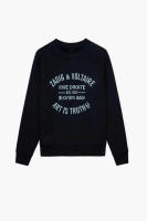 Sudadera con capucha bordada de algodón rosa para mujer, Jersey clásico francés de nicho ZV, 24 principios de otoño, nuevo - details 23