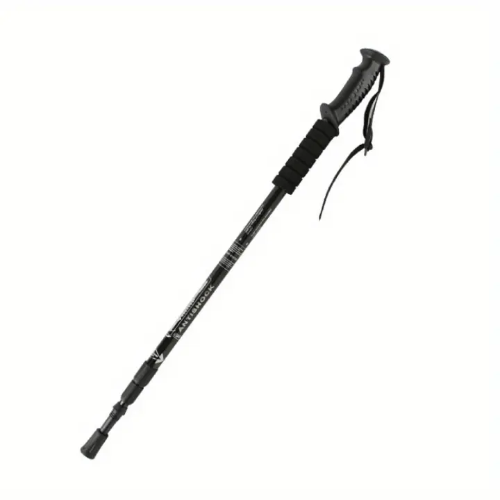 Bastón De Senderismo Plegable De Aluminio, Tres Secciones, Bastón Ligero Ajustable Para Hombres Y Mujeres Escalada - 1