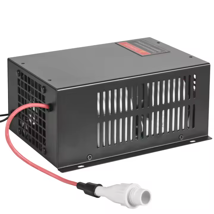 SucceBuy Fuente de alimentación láser CO2 de 60 W - Premium para grabado láser, disipación de calor rápida, compatibilidad multimarca, duradera y segura para sus proyectos creativos - 1