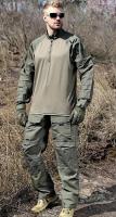 Conjunto Táctico de Traje Camiseta de Caza Entrenamiento Pantalones Uniforme al Aire Libre - details 15