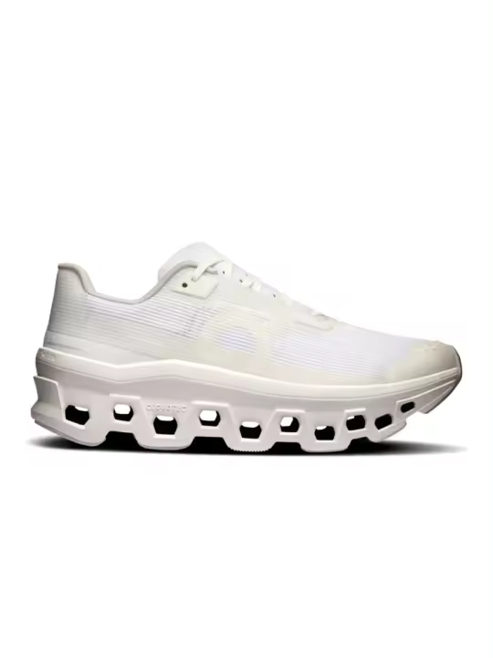 Zapatillas Blancas On Running Cloudmonster Void White Cómodas y Ligeras - 1