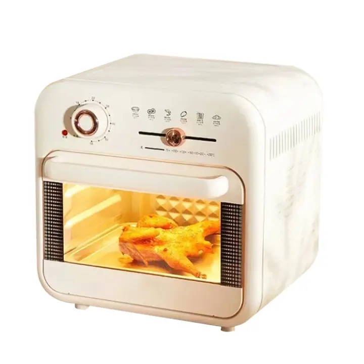 Horno de aire multifuncional para el hogar, máquina todo en uno, sartén completamente automática, horno eléctrico para hornear, 18L - 1