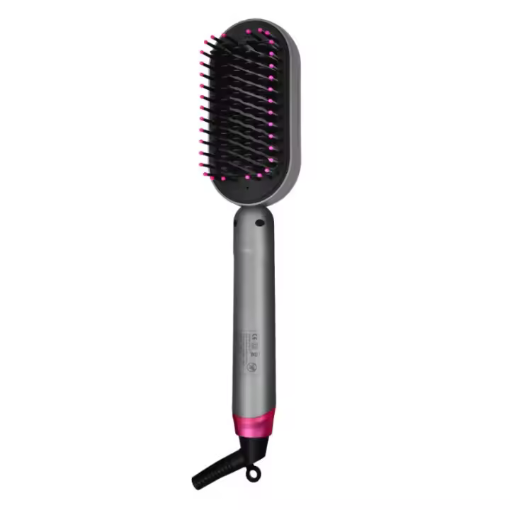 Cepillo Alisador de Pelo AEVYVKV Peine Eléctrico para Mujeres con Regulación de Temperatura - 1