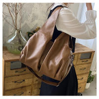 Bolso de gran capacidad de las mujeres de la primavera nueva moda simple retro bolso de mano nicho bolso de hombro - details 27