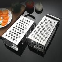 Práctico rallador de acero inoxidable 4 en 1, utensilios de cocina, cepillo multifuncional para ajo y jengibre, picador de cocina y verduras - details 3