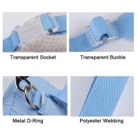 Correa ajustable para mochila para perros y gatos, correa para el pecho cómoda y transpirable, bonita con mochila, camiseta interior para perros, correa para el pecho - details 8