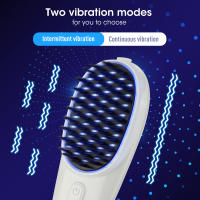 Cepillo de Masaje para Piel con Tecnología de Luz Azul y Roja Herramienta de Estilo Eléctrico para Prevención de Pérdida de Cabello y Crecimiento del Cabello - details 16