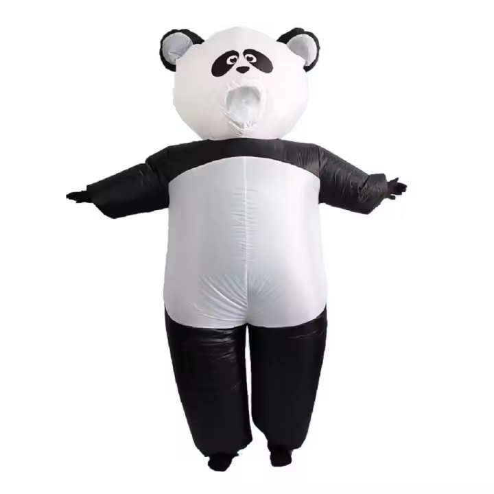Disfraz de Panda Iatable, accesorios de vestir, espectáculo de escenario, fiesta de muñecas - 1