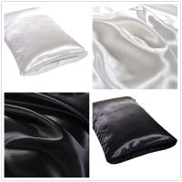 Funda de almohada de seda satinada Queen, ropa de cama para el hogar, suave, rectangular, 2 piezas - details 7
