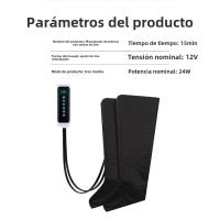 Masaje de Compresión de Aire para Piernas 4 Airbags, Botas Neumáticas, Sistema de Rehabilitación de Drenaje Linfático, Bombilla de Terapia de Prensa Caliente, Envoltura para Tobillo, Presoterapia Aparatología de Estética Profesional - details 6