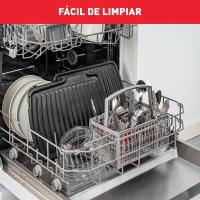 Estufa de Cocina al Aire Libre de 2000W con Termostato Regulable 3 Modos de Cocción: Paneles Extraíbles y Desmontables para Fácil Limpieza, Función de Panzerella, Parrilla o Barbacoa - details 5