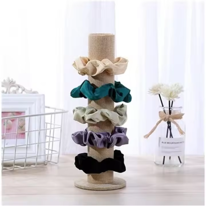 Soporte de exhibición, soporte de exhibición de pulsera de Torre vertical, Banda PARA EL Cabello, coletero. - 1