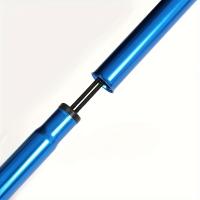 Bastón plegable ligero con punta de goma y altura ajustable, perfecto para senderismo, Trekking y viajes - details 5