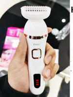 Kemei-Afeitadora eléctrica en seco y húmedo para mujer, removedor de vello Facial recargable para piel sensible, piernas, Bikini, púbico, axilas, área de vello - details 0