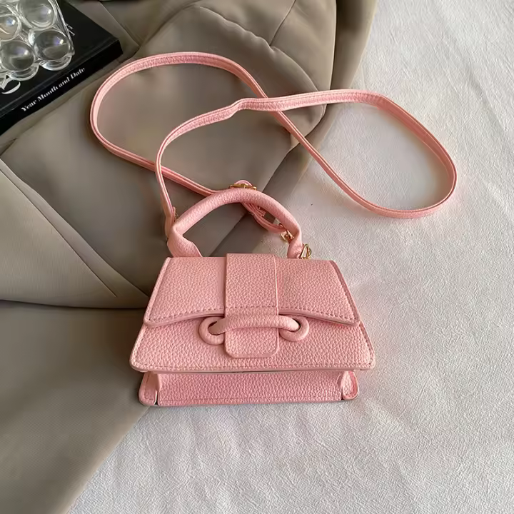 Mini Bolso de Mano de Moda Coreana Nuevo Estilo de Hombro Cruzado Otoño-Invierno 2024 - 1