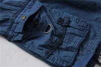 Pantalones cortos de algodón informales de camuflaje para hombre, ropa de marca, cómodos, sin cinturón, verano - details 9
