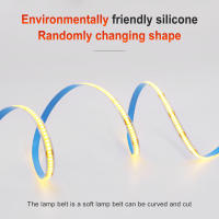 Tira de luces LED COB, atenuador táctil, cinta de diodo Flexible, 5V, USB, iluminación interior lineal, lámpara para habitación, bricolaje, TV, espejo, retroiluminación, decoración de pared - details 5