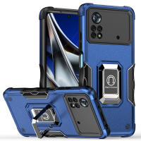 Funda de armadura de absorción de impacto para Xiaomi, carcasa de Metal con soporte de TPU para coche, POCO M4 Pro X4 Pro X3 NFC A1 Plus Redmi Note 12 11 10 Mi 11T - details 8