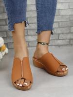Sandalias de Cuña para Mujer en Verano Cerrura Abierta Cómodas y Transpirables - details 5