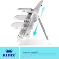 Silla Alta 3 en 1 Barra de Juegos Tumbona para Bebés Silla Alta Combinada para Bebés - details 25