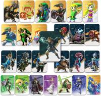 Tarjeta Amibo De Zelda Breath of the Wild Para NS Switch Link Princesa Zelda Ganondorf Colección De Juegos Zeldas Amxxbo - details 1