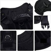 Correa para perros grandes, chaleco de entrenamiento para caminar, arnés y collar para perros de todas las razas, pastor alemán Malinois - details 12