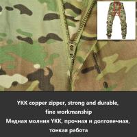 Tactical Joggers Para Hombres Mecánicos Ropa De Trabajo Pantalones De Camuflaje Resistentes Al Desgaste Para Senderismo Y Uso Diario Material De Poliéster Y Algodón - details 2