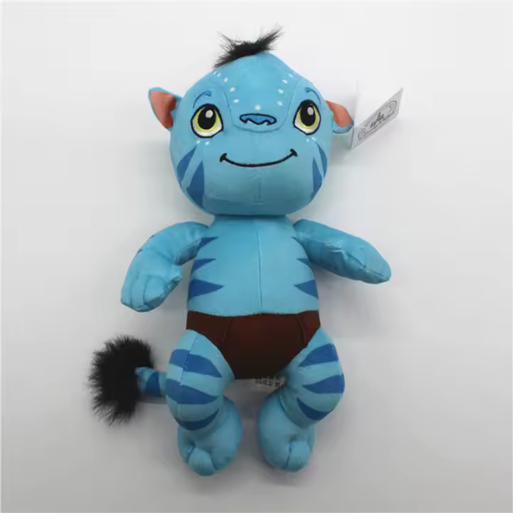 Avatar original para niños, muñeco de peluche azul, Animal de peluche suave, regalo de halloween y Navidad, 25cm - 1