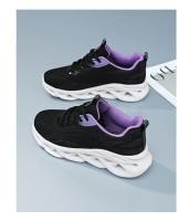 Zapatillas de moda para mujer Fly Weave Zapatillas transpirables de malla elástica suela blanda Zapatos casuales - details 21