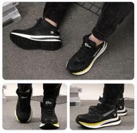 Botas de trabajo de alta calidad para hombre, zapatillas de seguridad antipinchazos, puntera de acero, calzado protector indestructible, moda 2023 - details 15