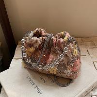 Lentejuelas bolso femenino 2025 nuevo, de moda cientos de cadena crossbody bolsa, mano fuera pequeño bolso de mano - details 4
