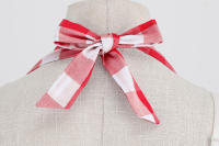 Vestido de fiesta para mujer, con cinturón de cuello colgante rosa, vintage - details 13