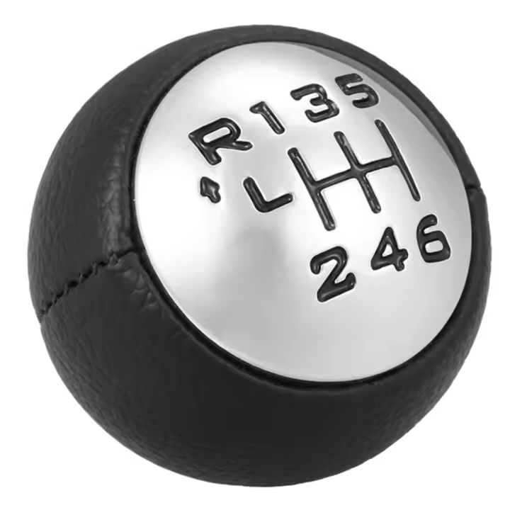 Perilla de palanca de cambios de 6 velocidades, accesorio para Peugeot 307, 308, 3008, 407, 5008, 807, Partner B9, Tepee, Citroen C3, A51, C4, Picasso, C8, Berlingo - 1