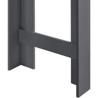 Elegante Mesa de Bar de Bistro 110 x 50 x 103cm Barra de Cocina Alta con 3 Estantes - details 28