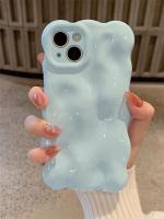 Funda Protectora para iPhone 14 Pro Max, 11, 15 Color Sólido Azul Cremallera Adecuada - details 0