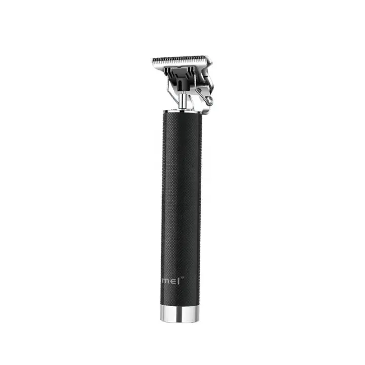 Kemei-cortadora de pelo recargable para Barbero, Afeitadora eléctrica, máquina de acabado de corte de pelo, maquinilla de afeitar T9 Vintage para áreas sensibles - 1