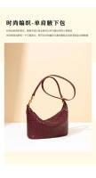 Bolso de mano informal tejido a mano para mujer, bolso sencillo para lonchera, bolso de moda para axila - details 6