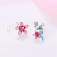 Pendientes de plata de ley 925 para mujer, aretes con forma de libélula y pájaro, joyería fina para boda, novedad - details 49