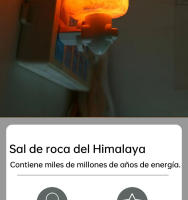 Lámpara de pared nocturna de roca del Himalaya Certificado CE Pequeños electrónicos - details 1