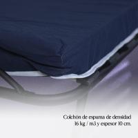 Cama Plegable Azul Conjunto de Dormitorio Muebles y Organización - details 3