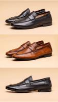 Zapatos de cuero para hombres de negocios de moda, zapatos casuales de alta calidad para que los hombres usen en 2025 - details 1