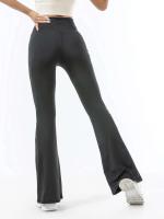 Pantalones de Yoga de Pierna Ancha Ouwu para Mujeres Cintura Alta, Ajuste Suelto, Ideal para Correr y Acampar - details 0