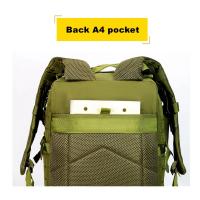 Mochila impermeable de nailon 35/45/50L 900D, mochilas militares para exteriores, deportes tácticos, Camping, senderismo, pesca, bolsa de caza - details 8