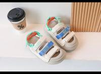 Sandalias informales para niños, zapatos de suela suave con tapa, antideslizantes, con gancho y bucle, resistentes al desgaste, a prueba de suciedad, 2024 - details 4