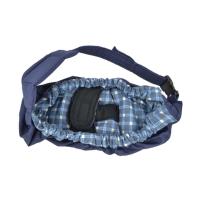 Portabebés de algodón ligero para bebé, bolsa de canguro ajustable y transpirable, un hombro - details 7