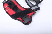 Arnés reflectante perro, chaleco ustable transpirable con parche de identificación, suministros para caminar al aire libre - details 6