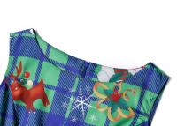 Ropa navideña para mujer, vestido pequeño estampado de nuevo estilo 2025 - details 1