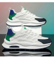 Zapatos de hombre de verano, nueva plataforma, deportivos, casuales, para correr, papá, zapatos de malla transpirable, zapatos de hombre versátiles, zapatos blancos. - details 8