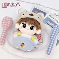 Evelyn (muñeca) 10CM Mini lindo conjunto de ropa Koala juego de Anime Love and Deepspace pantalones con tirantes sombrero gorra ropa traje - details 0