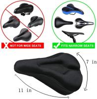 Sillín de Bicicleta Gel Suave Ideal para Ciclismo de Carretera, Montaña y Urbana - details 1